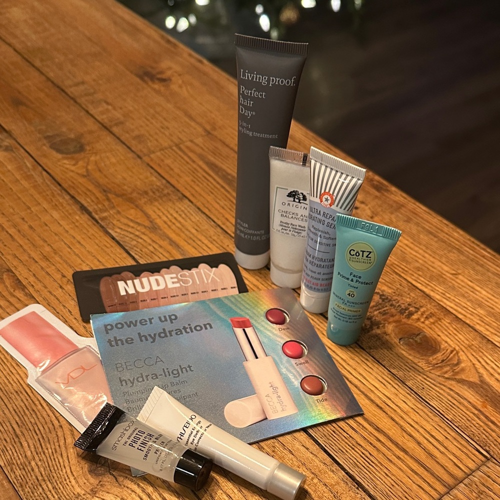 Samples of Beauty Products